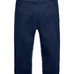 First Impressions Baby Girl's Textured Leggings Blue Size 3-6MOS