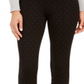 Style & Co Women's Plaid Leggings Black Size Petite P