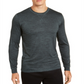 32 Degrees Men's Heather Long Sleeve Crew Neck Classic Fit Henley Shirt Green Size S