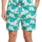 Hurley Men's Sierra Volley Swim Trunks Green Size X-Large