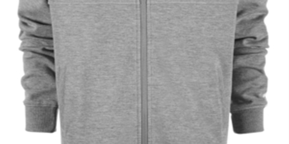 Ideology Big Boy's Race Stripe Full Zip Hoodie Gray Size M