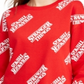 Love Tribe Junior's Stranger Things Graphic Print Sweatshirt Red Size S