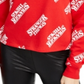 Love Tribe Junior's Stranger Things Graphic Print Sweatshirt Red Size S