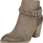 Sam Edelman Women's Minetta Suede Block Heel Ankle Boots Gray Size 10 M