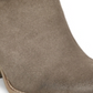Sam Edelman Women's Minetta Suede Block Heel Ankle Boots Gray Size 10 M