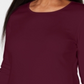 Karen Scott Women's Satin Trim Scoop Neck Top Red Size Large