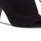 Vince Camuto Women's Avera Peep Toe Slouchy Ankle Boots Black Size 5.5 M