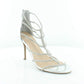 Material Girl Women's Sennah Ankle Strap Heels Grey Size 9 M