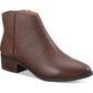 American Rag Women's Jolene Leather Almond Toe Ankle Fashion Boots Brown  Size 8 M