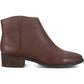 American Rag Women's Jolene Leather Almond Toe Ankle Fashion Boots Brown  Size 8 M