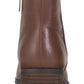 American Rag Women's Jolene Leather Almond Toe Ankle Fashion Boots Brown  Size 8 M