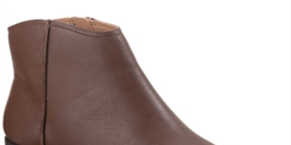 American Rag Women's Jolene Leather Almond Toe Ankle Fashion Boots Brown  Size 8 M