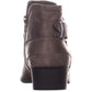 Womens AR35 Audra Zip up Ankle Boots Taupe Brown 5.5