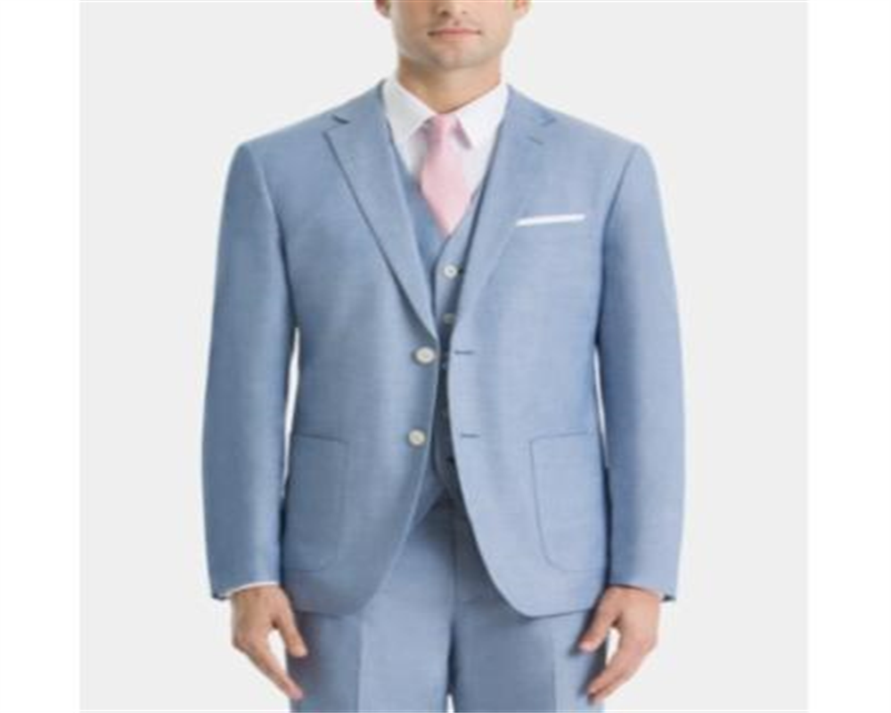 Ralph Lauren Men's Cotton Blazer Jacket Blue Size 54