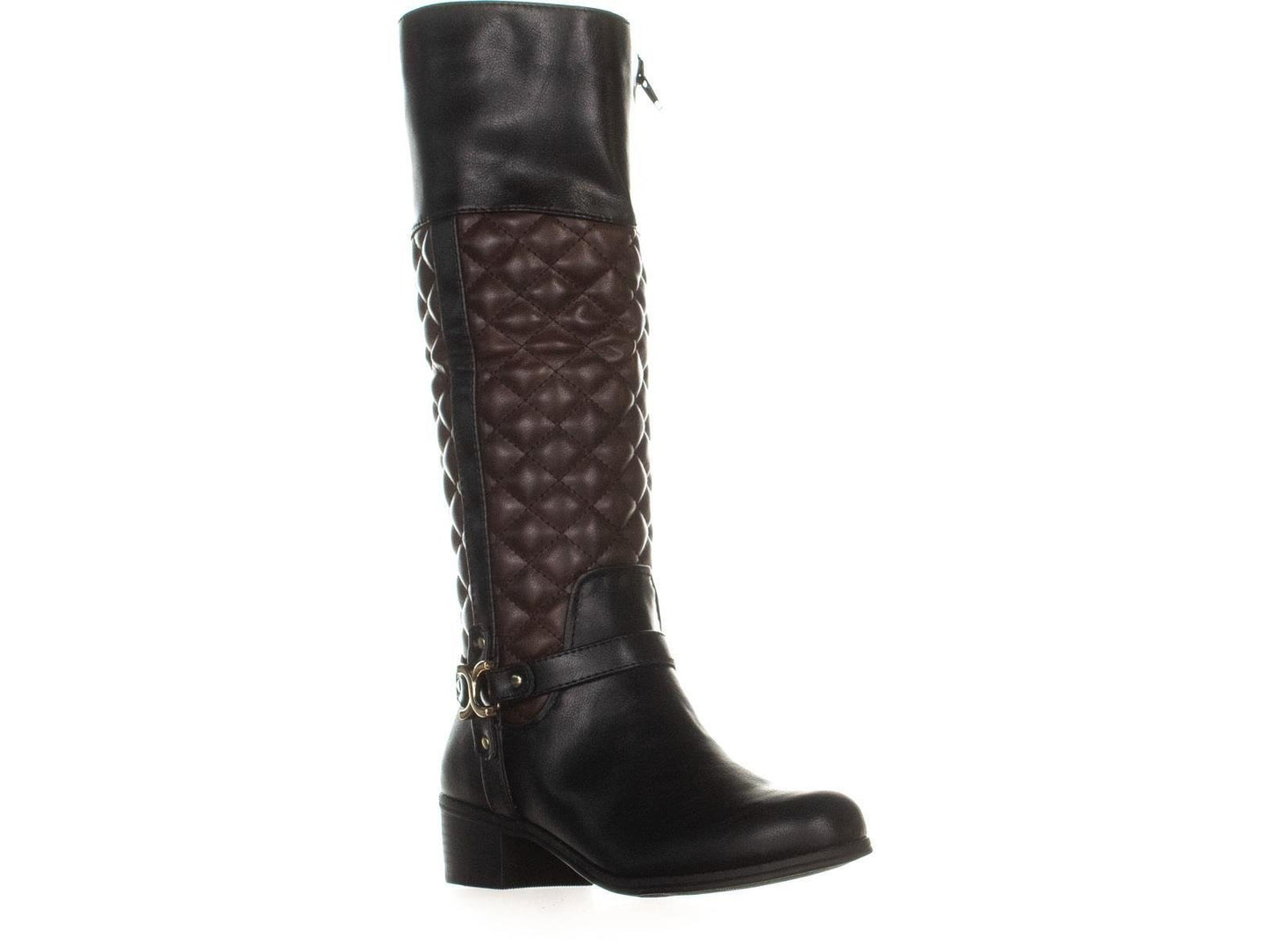 Charter Club Women's Helenn Closed Toe Knee High Shoes Black Size 7