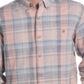 WEATHERPROOF VINTAGE Mens Orange Plaid Dress Shirt S
