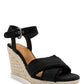 Sugar Women's Fave Wedge Sandal Black Size 7 M