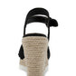 Sugar Women's Fave Wedge Sandal Black Size 7 M