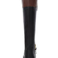 Karen Scott Women's Deliee2 Wide Calf Riding Boots Black Size 8.5M