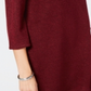 Karen Scott Marled Boat-Neck Sweater Red Size S