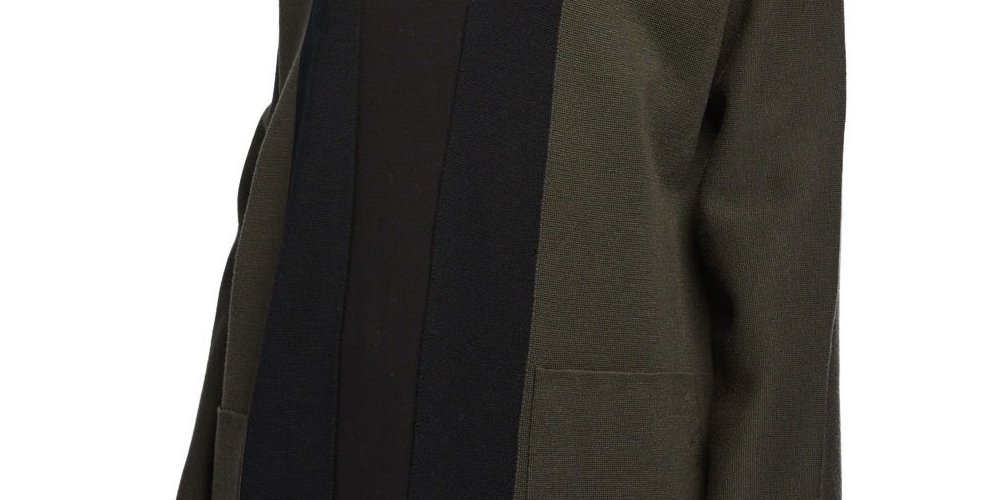 Eileen Fisher Womens Merino Wool Kimono Cardigan Sweater Green Size XS