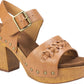 White Mountain Women's Altheda Heeled Sandal Brown Size 8.5 M