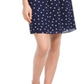 Maison Jules Women's Flutter Sleeve Sheath Dress Blue Size Large