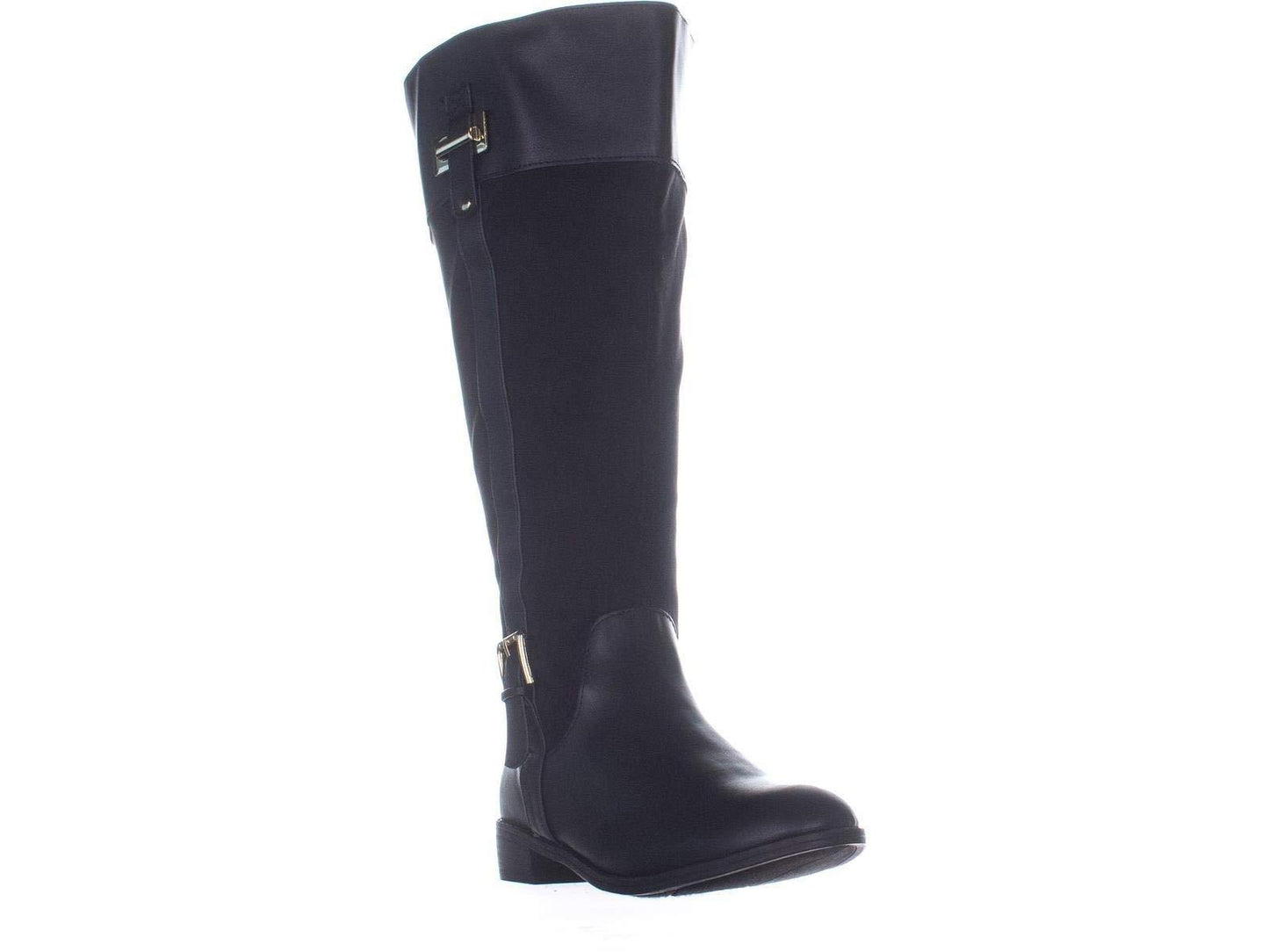 Karen Scott Womens Deliee Almond Toe Knee High Fashion Boots Black Size 7