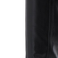 Giani Bernini Womens Black Buckle Accent Round Toe Stacked Heel Zip-up Leather Heeled Boots Size 5