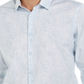 Alfani Men's Classic-Fit Abstract Plaid Shirt Faded Blue Size 3XL