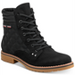 Tommy Hilfiger Women's Onella Almond Toe Booties Black Size 9.5M