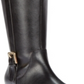 Karen Scott Deliee Wide Calf Women Round Toe Boots Black Size 7M