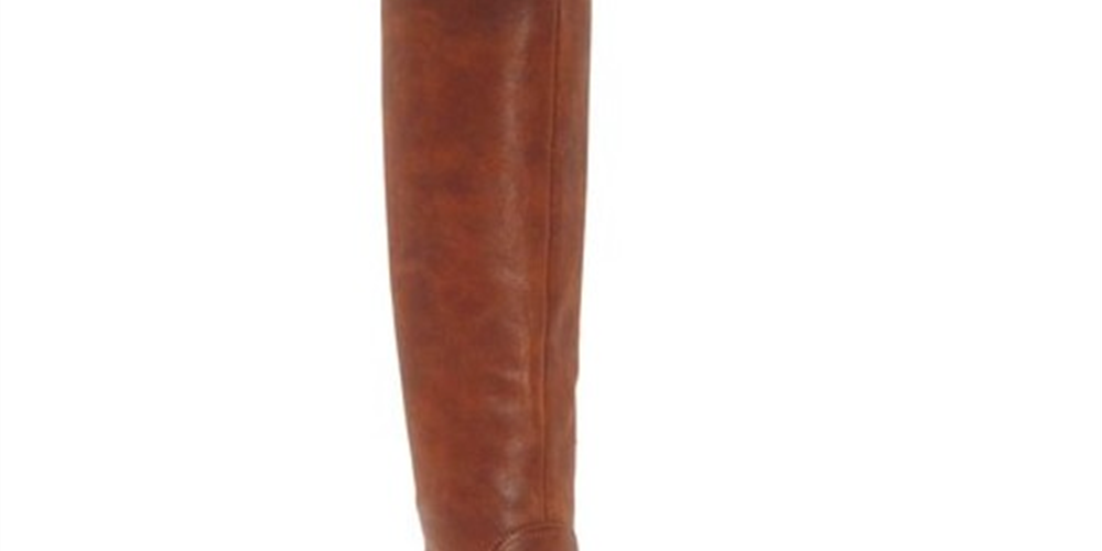 Lucky Brand Women's Karesi Harness Boot Brown Size 8 M