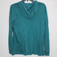 Ideology Big Boy's Graphic-Print Hooded T-Shirt Green Size X-Large