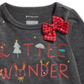 First Impressions Baby Girl's Little Wonder T-Shirt Gray Size 12MOS