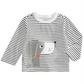 First Impressions Infant Girl's Striped Dog Print T-shirt Brown Size 3-6MOS
