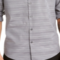 Alfani Men's Linear Dobby Shirt Gray Size XXX-Large