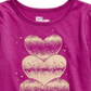 Epic Threads Toddler Girl's Glitter Hearts T-Shirt Pink Size 4T