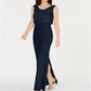 Adrianna Papell Women's Gown Blue Size 12