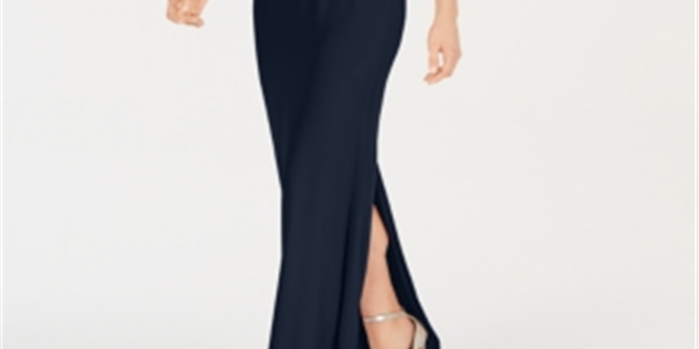 Adrianna Papell Women's Gown Blue Size 12