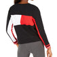 Tommy Hilfiger Women's Long Sleeve T-Shirt Top Black Size Medium