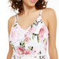 Speechless Women's Juniors Floral Mini Cocktail Dress White Size 3