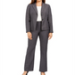 Le Suit Women's Business Career Pant Suit Gray Size 8