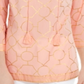 Charter Club Women's Foil Print Linen Top Orange Size X-Small