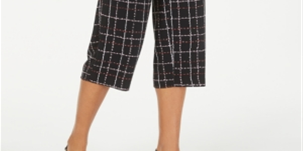 Adidas Women's Printed Cropped Pants Black Size 12
