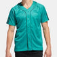 Adidas Men's Baseball Activewear Jersey Green Size LargeY