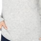 Style & Co Women's Cowl-Neck Waffle-Knit Sweater Gray Size XS