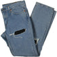 Levi  Men's 511 Slim Leg Jeans Denim Destroyed Blue Size 32X32