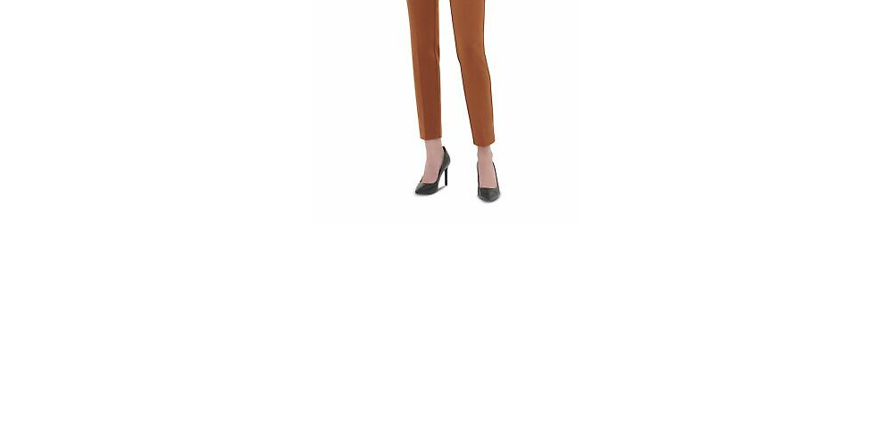 Calvin Klein Women's Pull on Pants Brown Size 8Petite