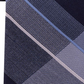 Kenneth Cole Reaction Men's Neck Tie Track Plaid Skinny Slim Silk  Blue One Size
